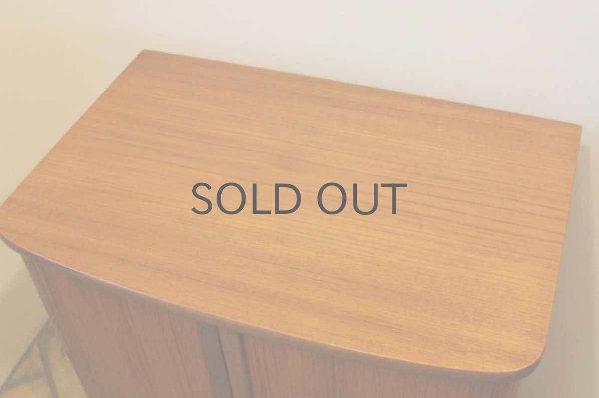 画像4: 北欧ビンテージ家具/デンマーク キャビネット ジャバラ No.4 (4)