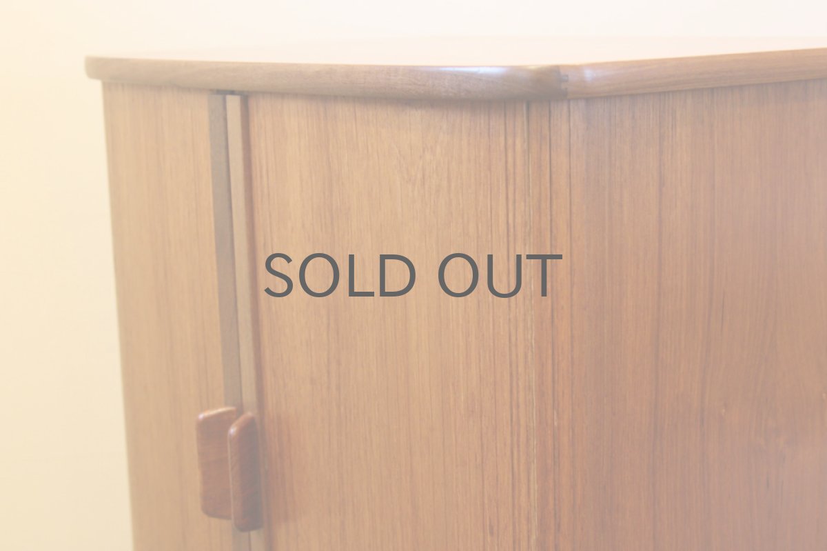 画像3: 北欧ビンテージ家具/デンマーク キャビネット ジャバラ No.4 (3)