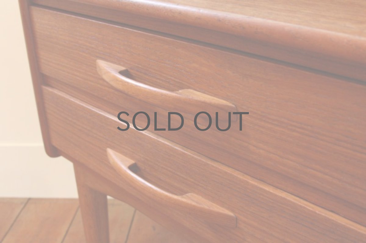 画像4: 北欧ビンテージ家具/デンマーク チェスト No.3 (4)