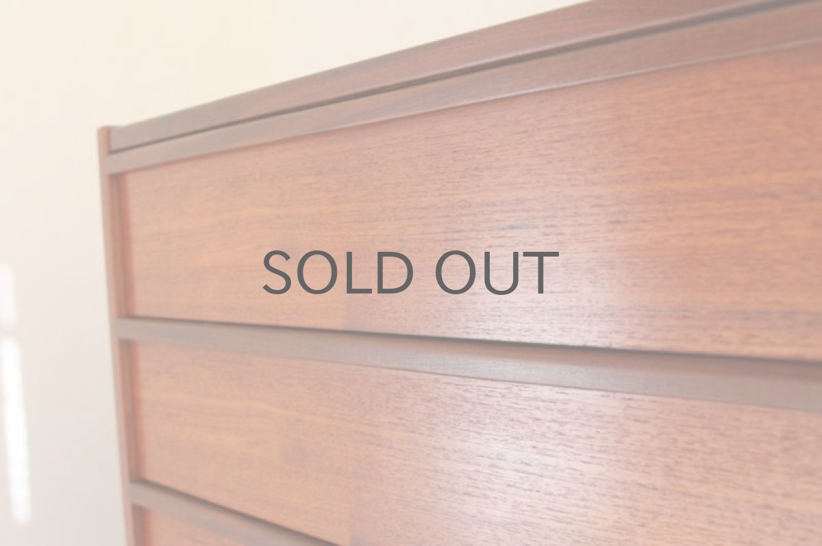 画像3: 北欧ビンテージ家具/デンマーク チェスト 4段 (3)