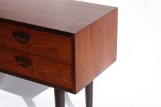 画像2: 北欧家具　Kai Kristiansen カイ・クリスチャンセン　Rosewood Chest　ローズウッド2段チェスト (2)