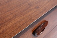 画像4: 北欧家具　Kai Kristiansen カイ・クリスチャンセン　Rosewood Chest　ローズウッド2段チェスト (4)