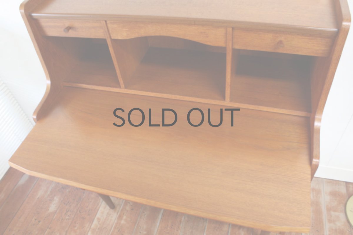 画像3: 北欧ヴィンテージ家具/デンマーク　　ライティングビューロー　No.1 (3)