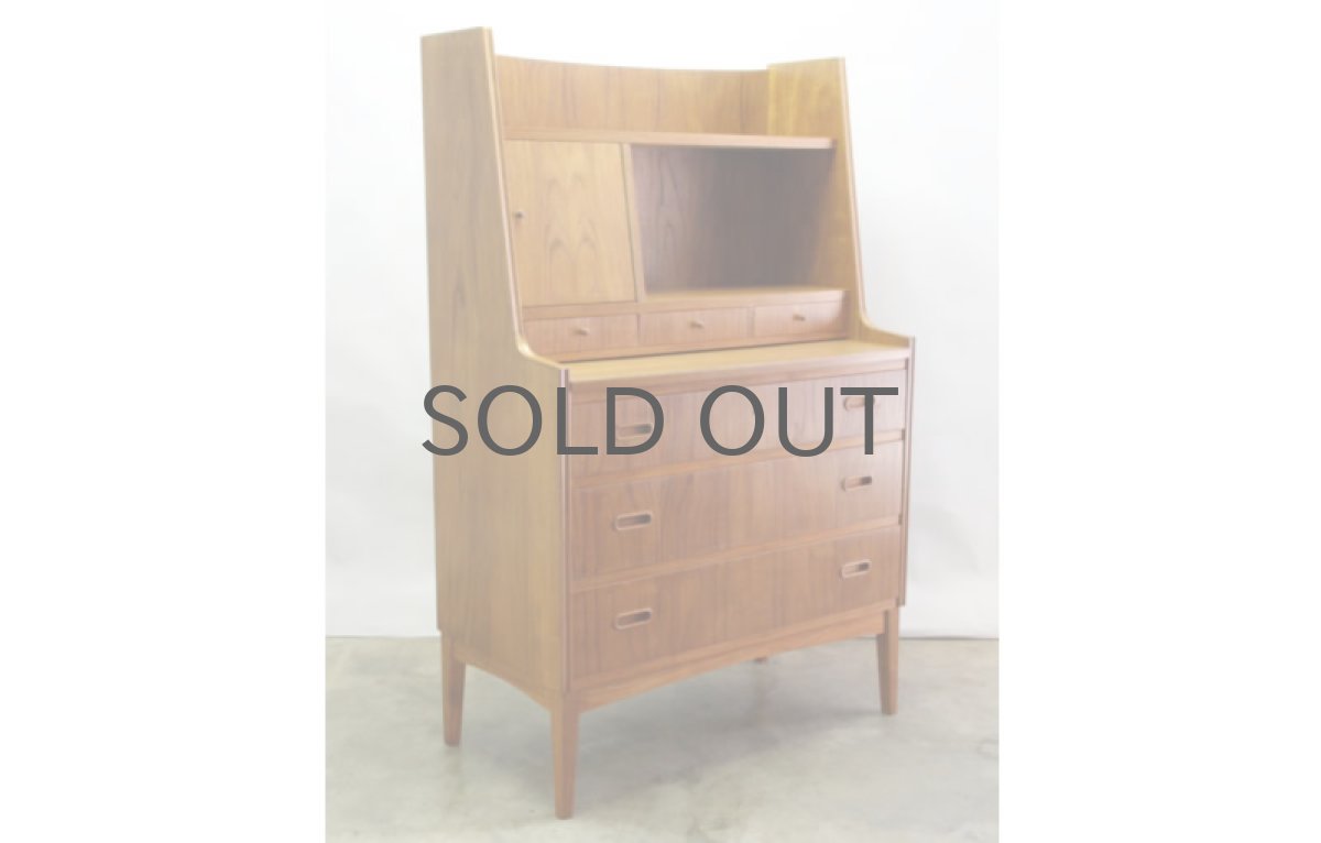 画像2:  北欧ヴィンテージ家具/デンマーク  ライティングビューロー No.3 (2)