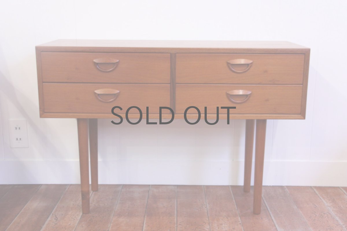 画像2: 北欧ビンテージ家具　Kai Kristiansen カイ・クリスチャンセン　　チーク2段チェスト (2)