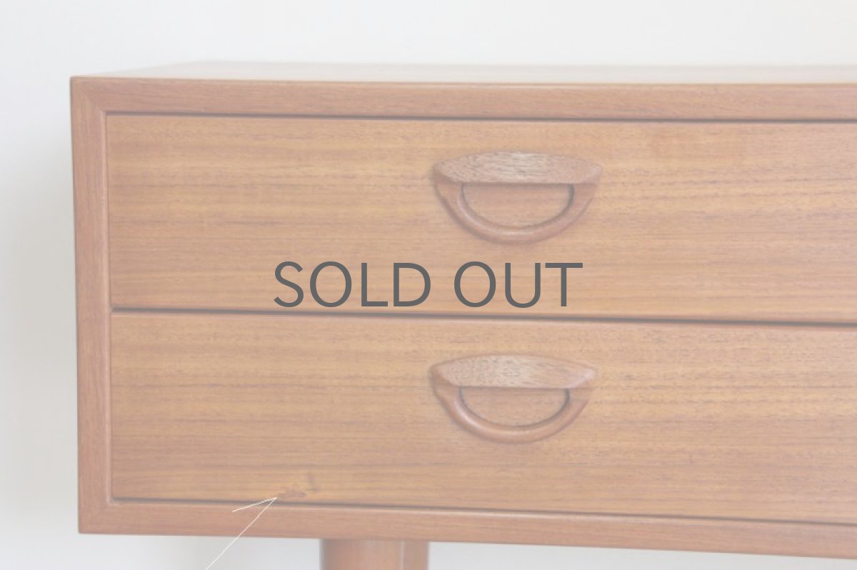 画像3: Kai Kristiansen カイ・クリスチャンセン  チーク2段チェスト (3)