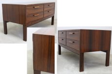 画像5: デンマーク製FM Furniture.社製　Kai Kristiansen カイ・クリスチャンセン　ローズウッド2段チェスト (5)