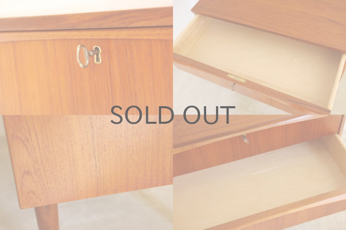 画像5: 北欧ビンテージ家具/デンマーク　チェスト　3段　No.1 (5)