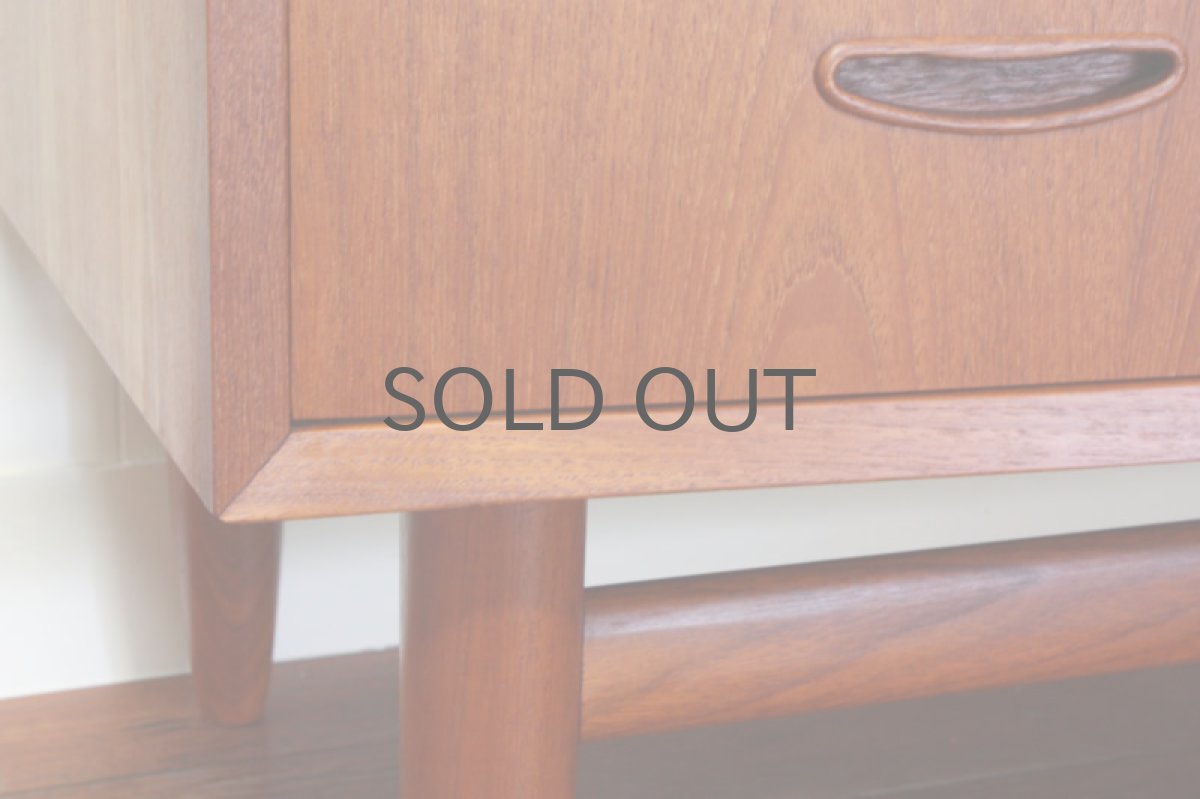 画像5: 北欧ヴィンテージ家具/デンマーク 6段 チークチェスト  (5)