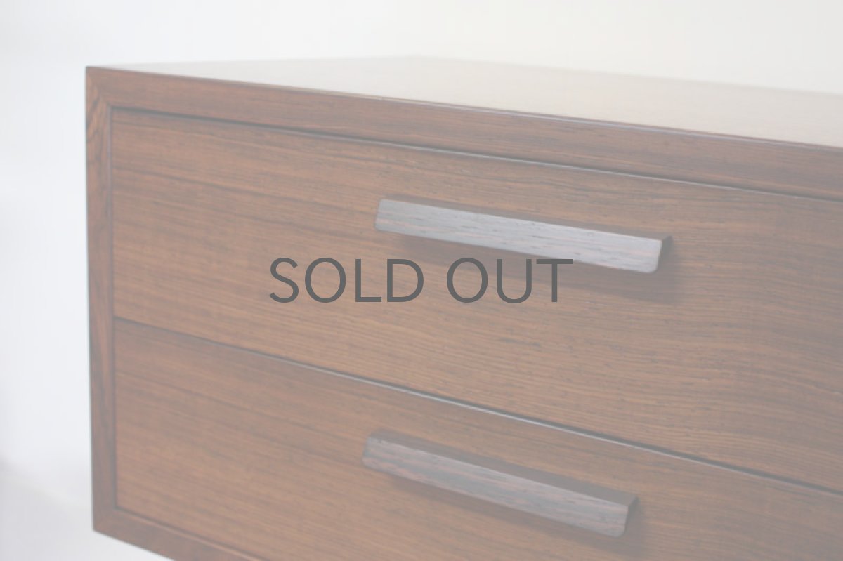画像3: 北欧家具 Kai Kristiansen カイ・クリスチャンセン Rosewood Chest ローズウッド2段チェスト (3)