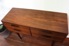 画像5: 北欧家具　Kai Kristiansen カイ・クリスチャンセン　Rosewood Chest　ローズウッド2段チェスト (5)