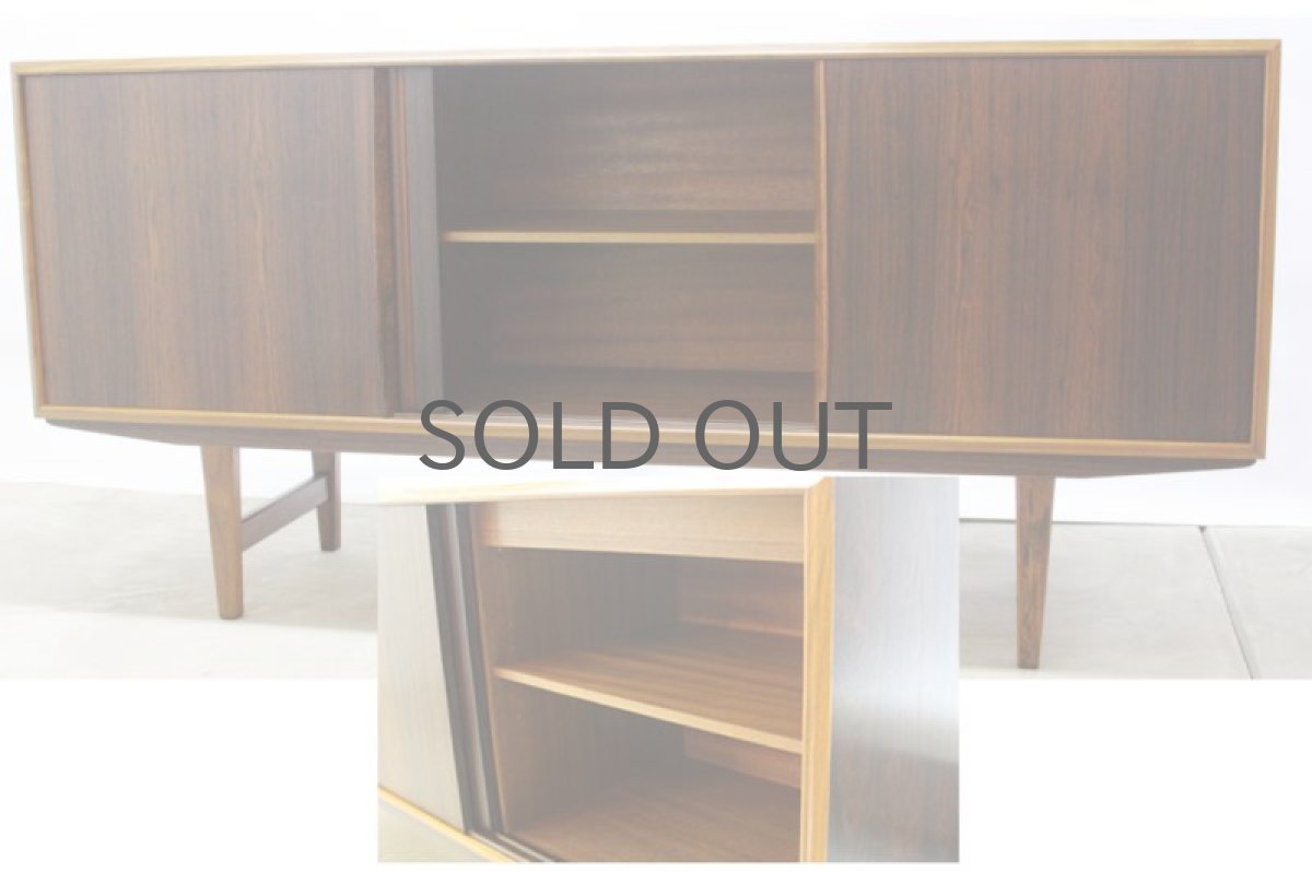 画像5: 北欧家具ビンテージ　デンマーク製　ローズウッド　サイドボード (5)