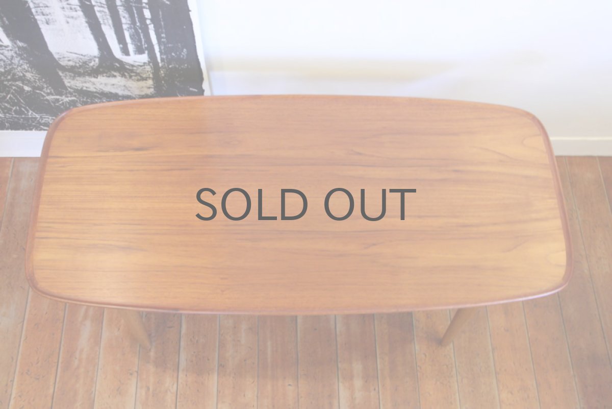 画像5: デンマーク製  チーク コーヒーテーブル  (5)