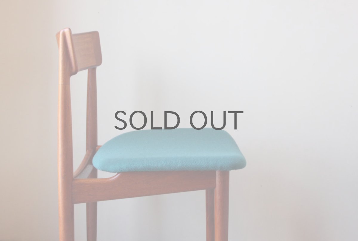 画像2: 北欧ヴィンテージ/デンマーク製 Henry Rosengren Hansen ダイニングチェア チーク (2)