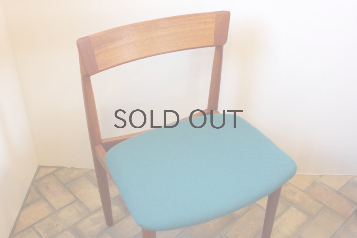 画像4: 北欧ヴィンテージ/デンマーク製 Henry Rosengren Hansen ダイニングチェア チーク (4)