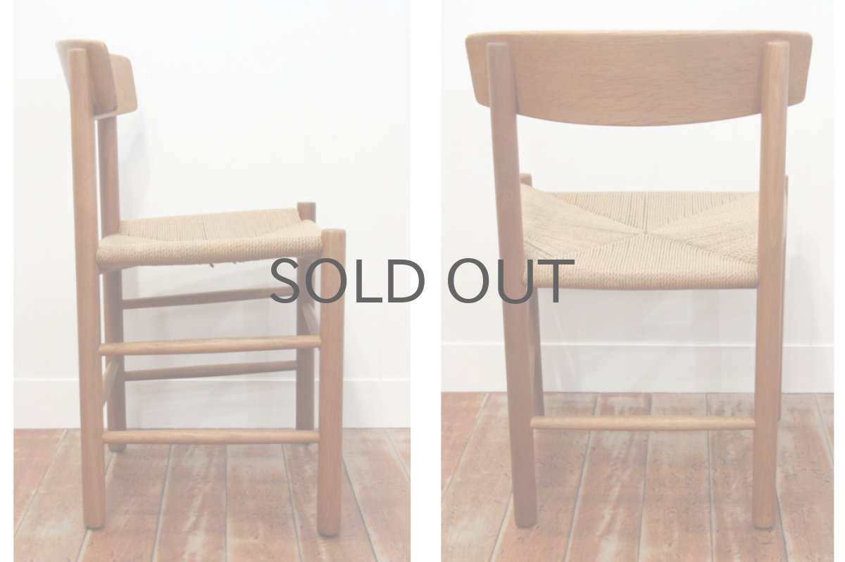 画像2: 北欧ヴィンテージ/デンマーク製 Borge Mogensen J39  ダイニングチェア  (2)