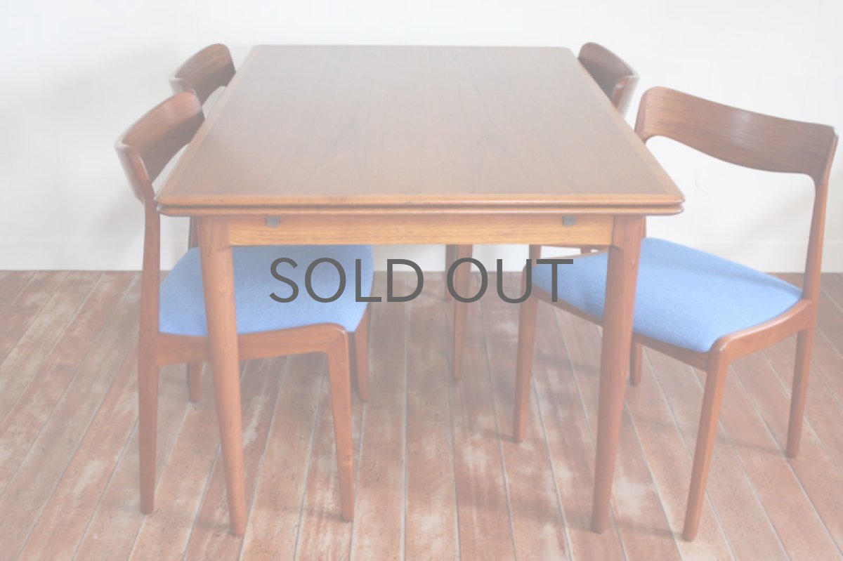 画像4: 北欧ヴィンテージ/デンマーク製  ダイニング テーブル (4)