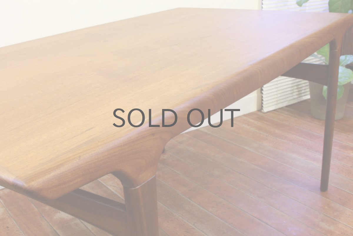画像3: 北欧ヴィンテージ/デンマーク製 ヨハネス・アンダーセン ダイニング テーブル  (3)