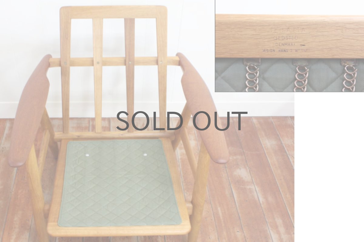 画像5: Hans j Wegnerハンス J ウェグナー GE240 チーク×オーク (5)