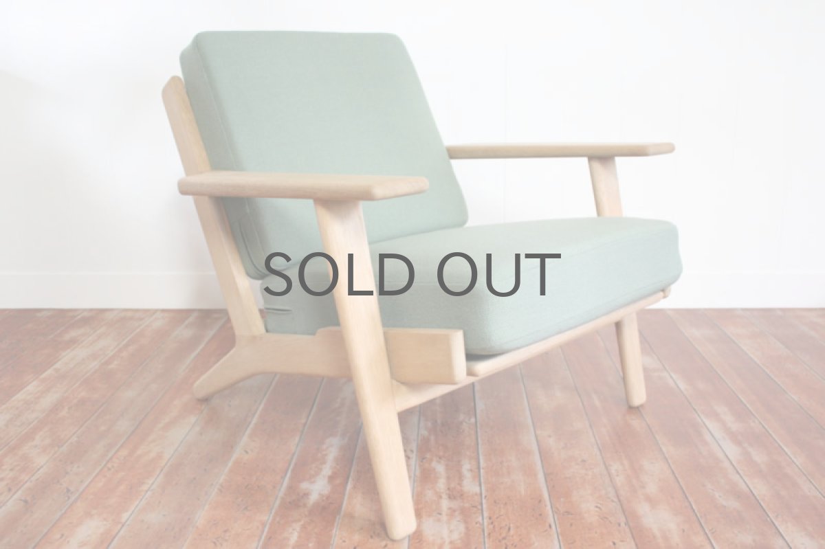 画像2: デンマーク家具/ハンス J ウェグナー GE290 オーク オットマンセット (2)