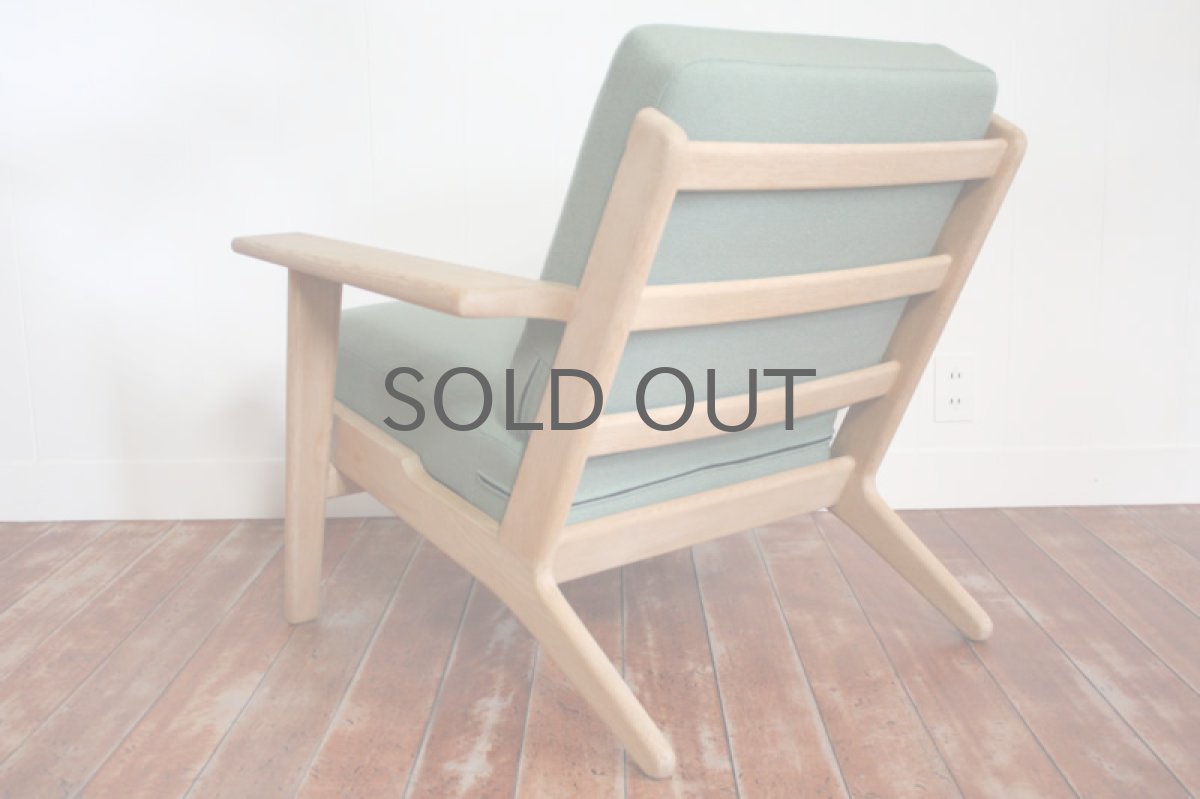 画像5: デンマーク家具/ハンス J ウェグナー GE290 オーク オットマンセット (5)