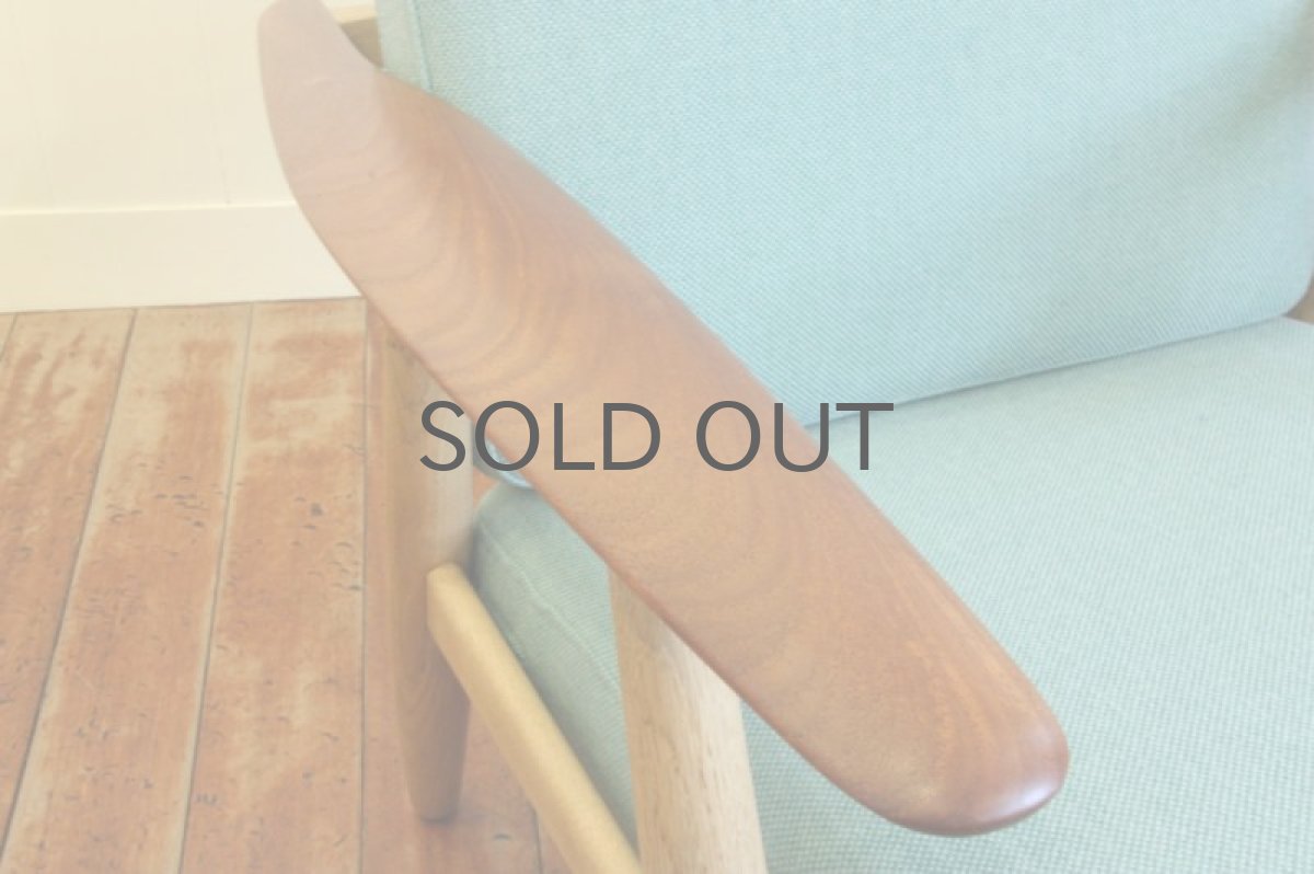 画像5: Hans j Wegnerハンス J ウェグナー GE240 チーク×オーク (5)