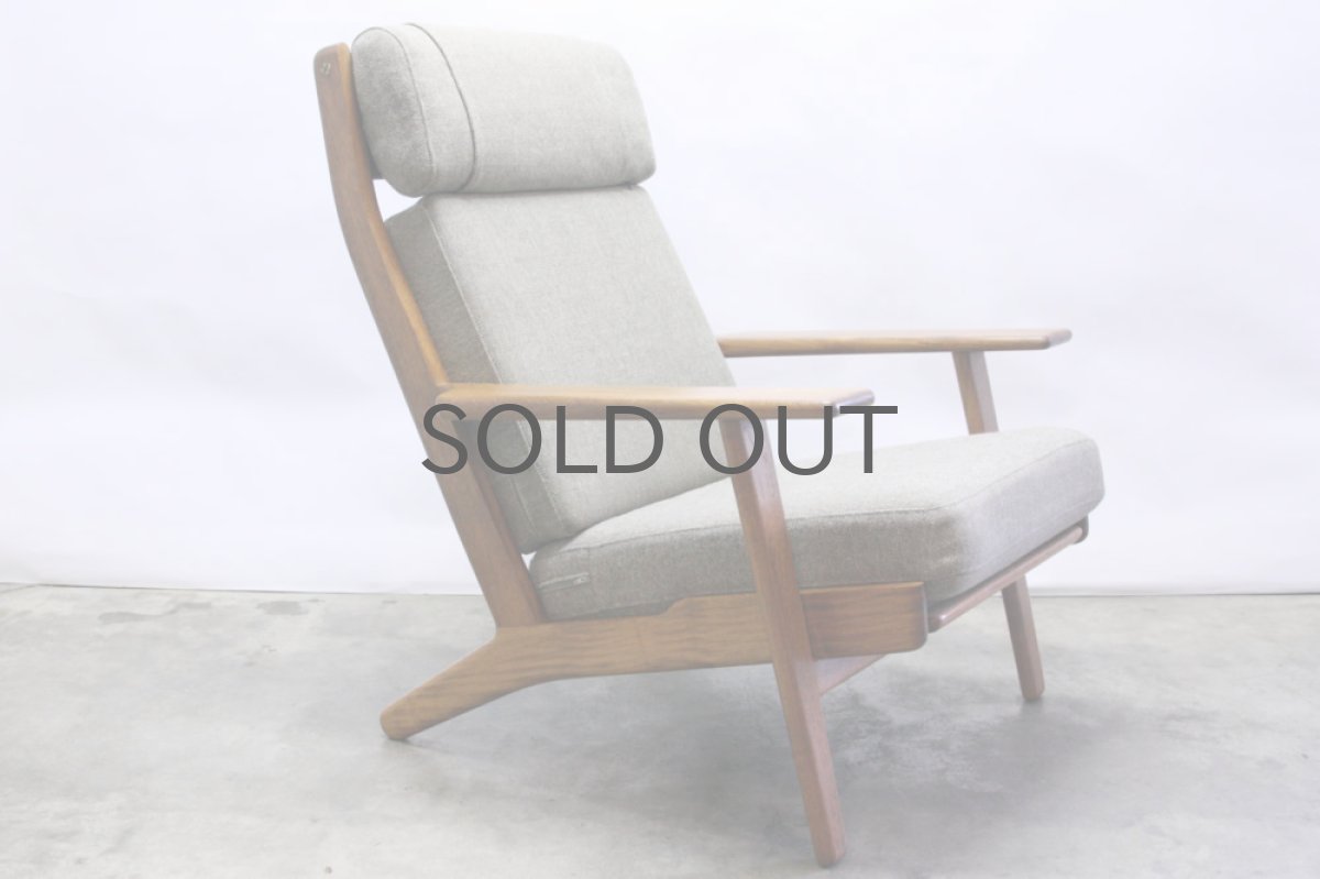 画像1: 北欧ビンテージ家具/Hans j Wegnerハンス J ウェグナー　GE290A チーク　 (1)