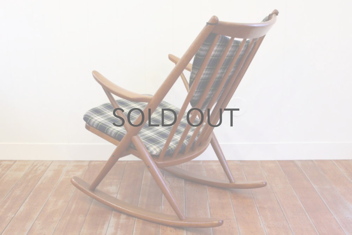 画像3: 北欧ビンテージ家具/ロッキングチェア/Bramin Mobler社製/デンマーク (3)