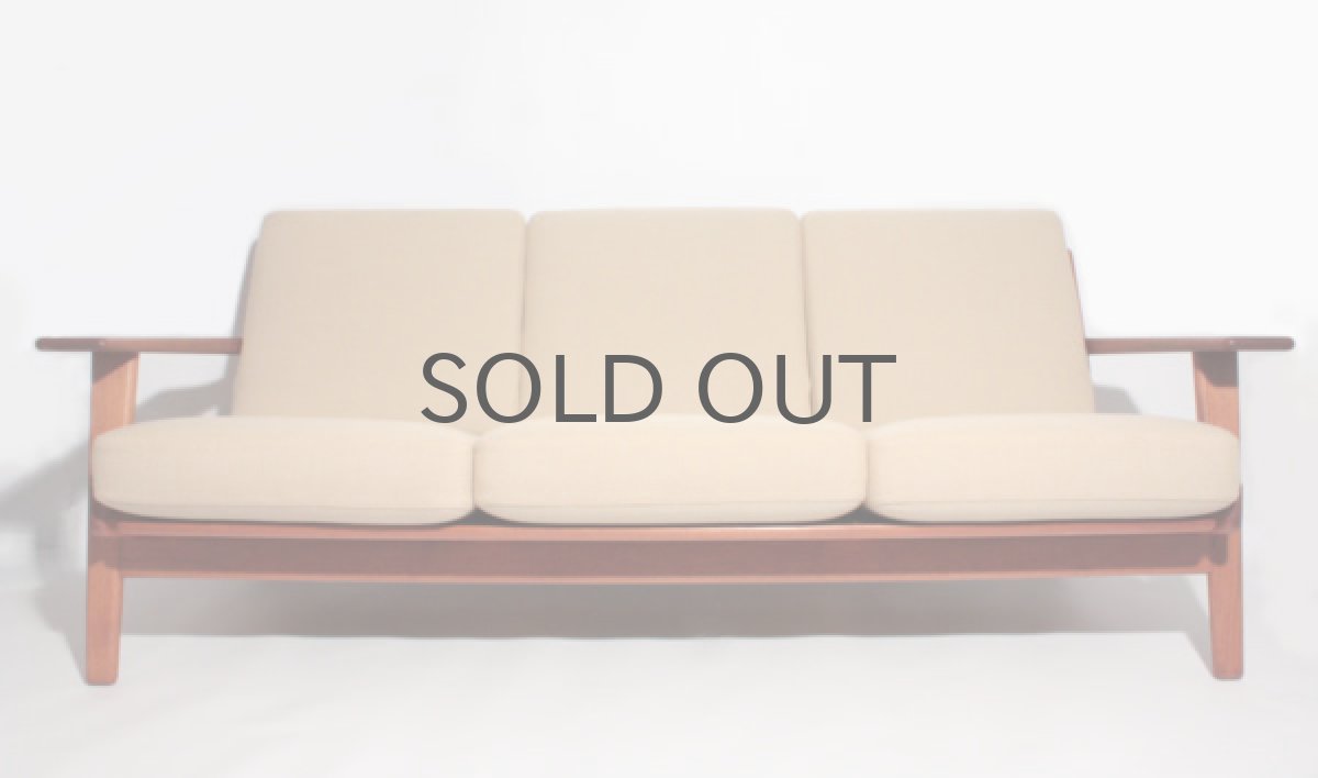 画像1: Hans j Wegnerハンス J ウェグナー　GE290　3人掛けソファー　チーク材 (1)