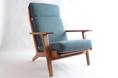 画像1: Hans j Wegnerハンス J ウェグナー　GE290A　ブルー (1)