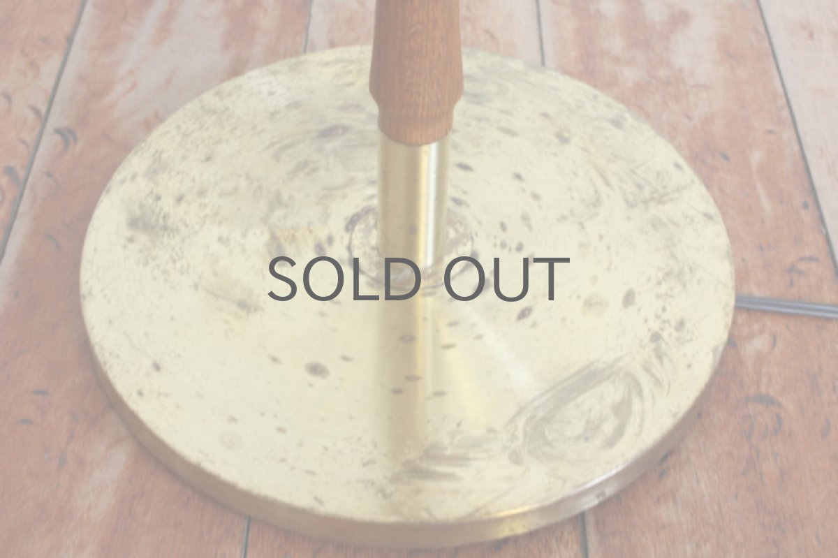 画像5: 北欧ビンテージ家具/デンマーク フロアースタンド オーク No.2 (5)