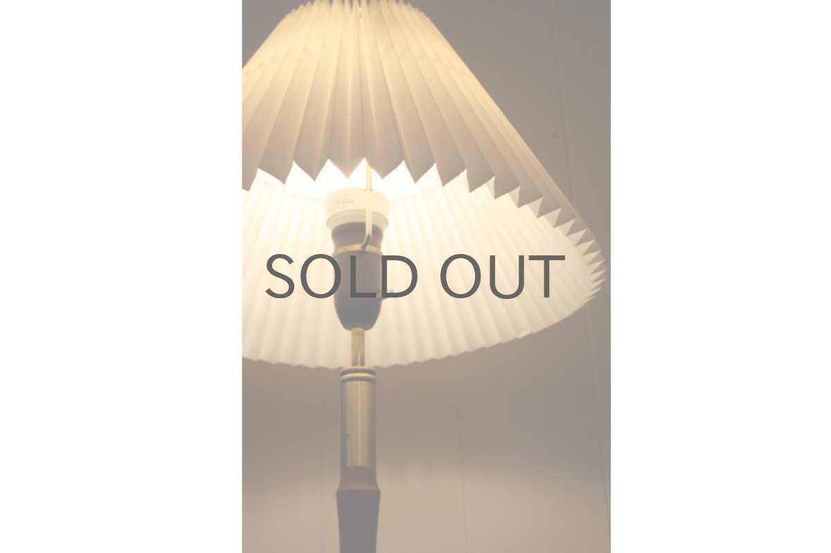 画像3: 北欧ビンテージ家具/デンマーク フロアースタンド オーク No.2 (3)