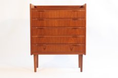 画像3: 北欧ヴィンテージ家具/Danish Teak Chest　チークチェスト　５段 (3)