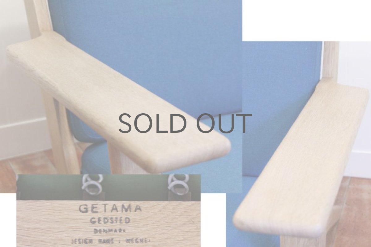 画像3: Hans j Wegnerハンス J ウェグナー GE290 3人掛けソファー オーク お好みのカラーでファブリックを張り替えます 張り替え代込 (3)