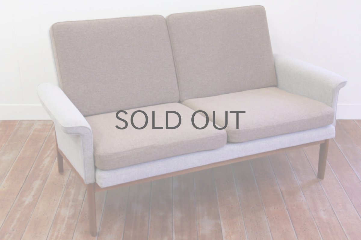 画像5: CADO社製(France & Son) フィンユール ゆったり2人掛けソファー ツートーン (5)