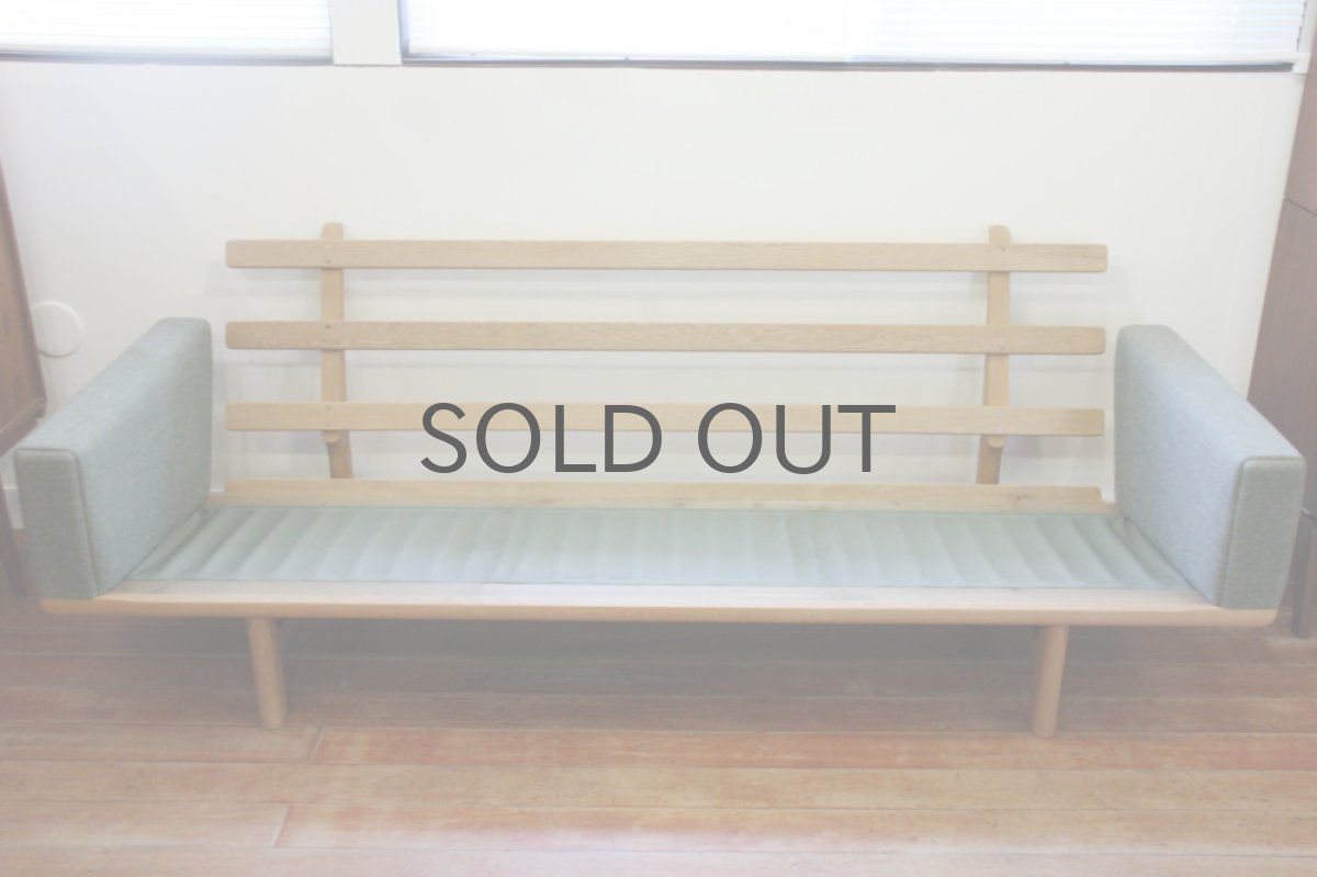 画像5: 北欧ビンテージ家具/Hans j Wegnerハンス J ウェグナー ソファー GE236 オーク 張り替え代込 (5)