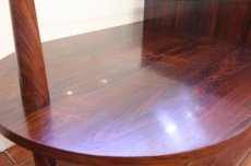 画像4: 北欧家具/デンマーク製　ローズウッド×ガラス　プランター付きサイドテーブル (4)