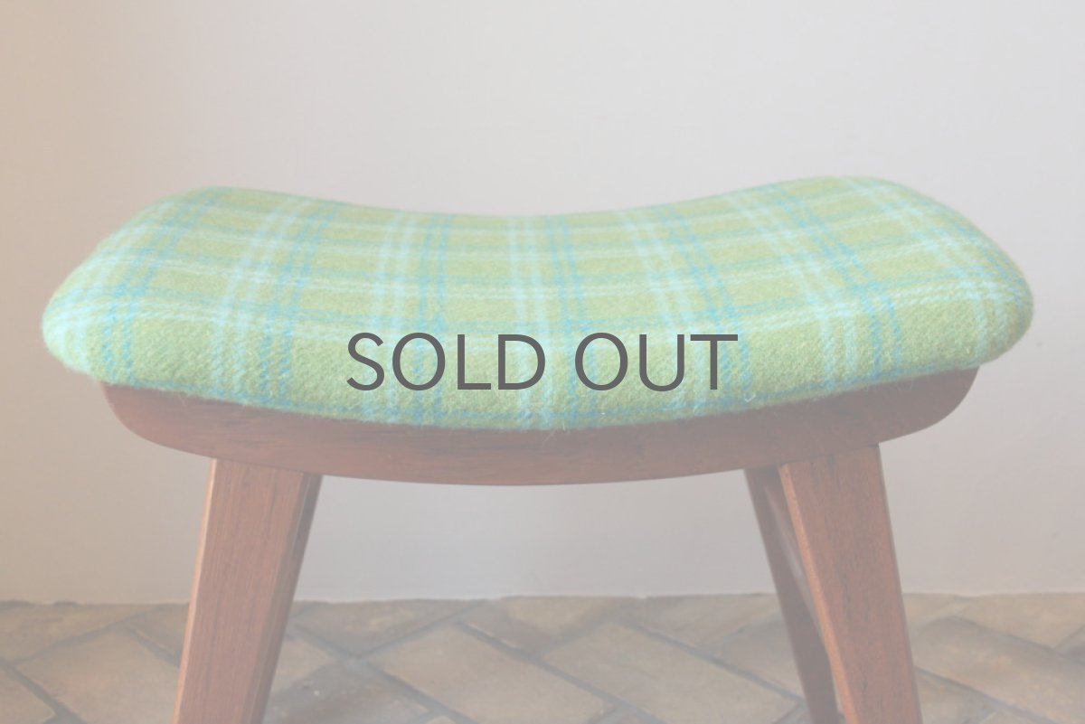 画像5: 北欧ビンテージ家具/デンマーク　スツール　オットマン チーク (5)