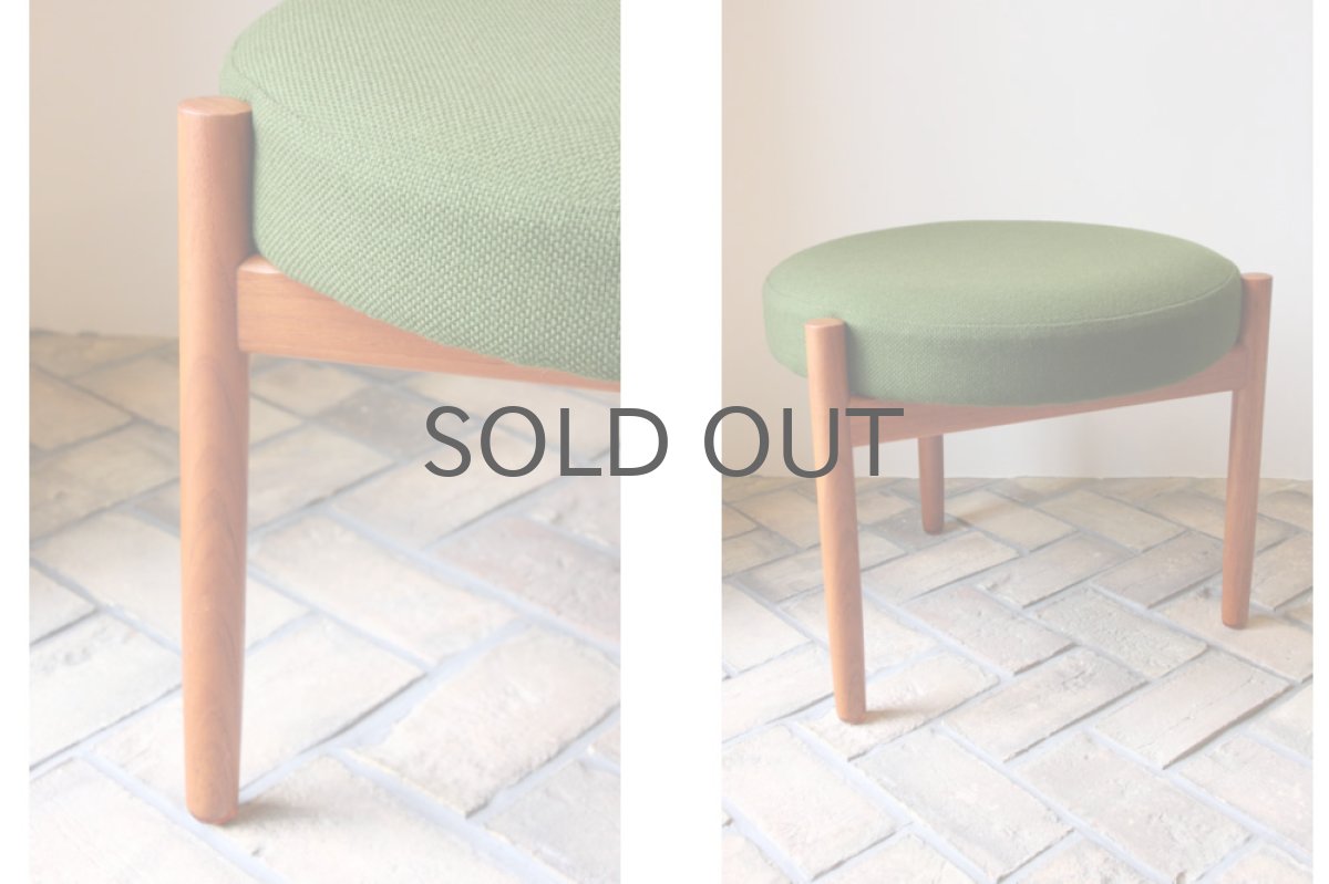 画像4: 北欧ビンテージ家具/デンマーク スツール Spøttrup Møbelfabrik チーク (4)