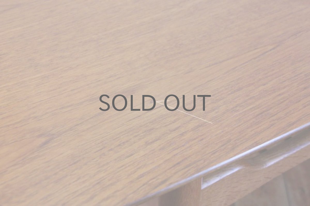 画像5: デンマーク製  チーク&オーク コーヒーテーブル (5)