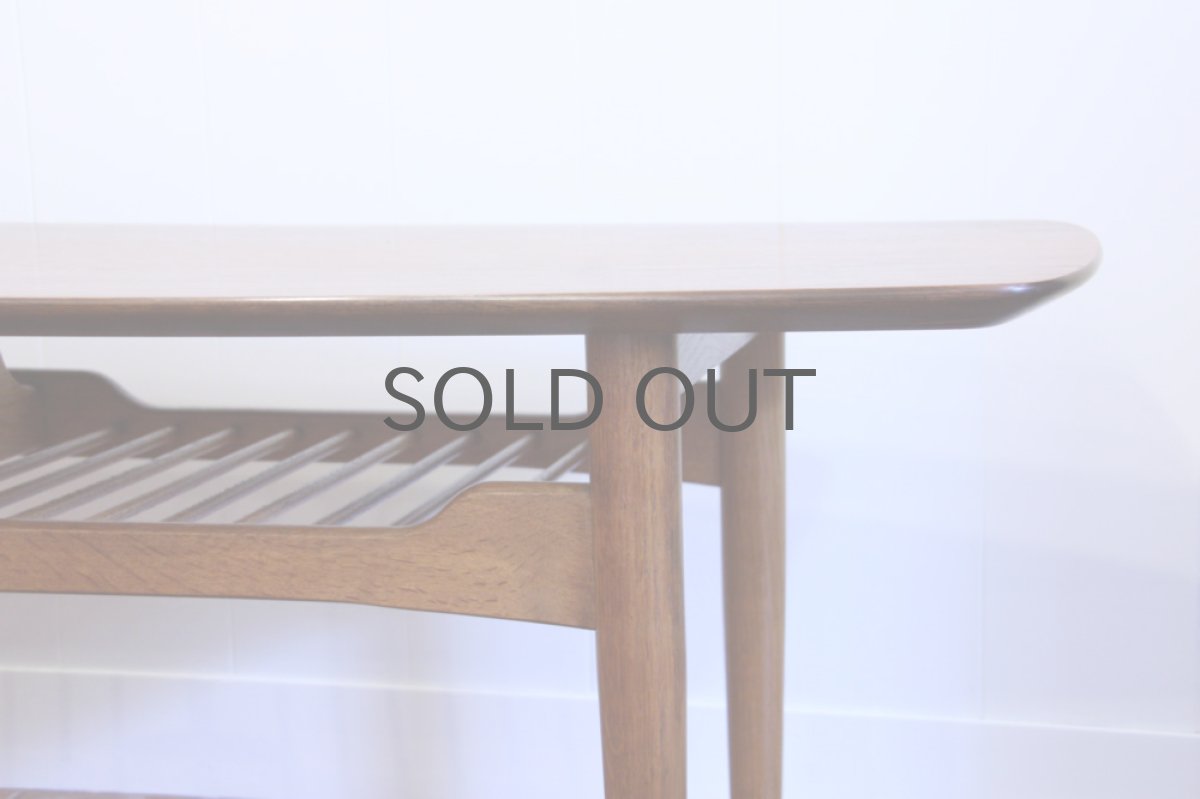 画像2: デンマーク製  チーク&オーク コーヒーテーブル (2)