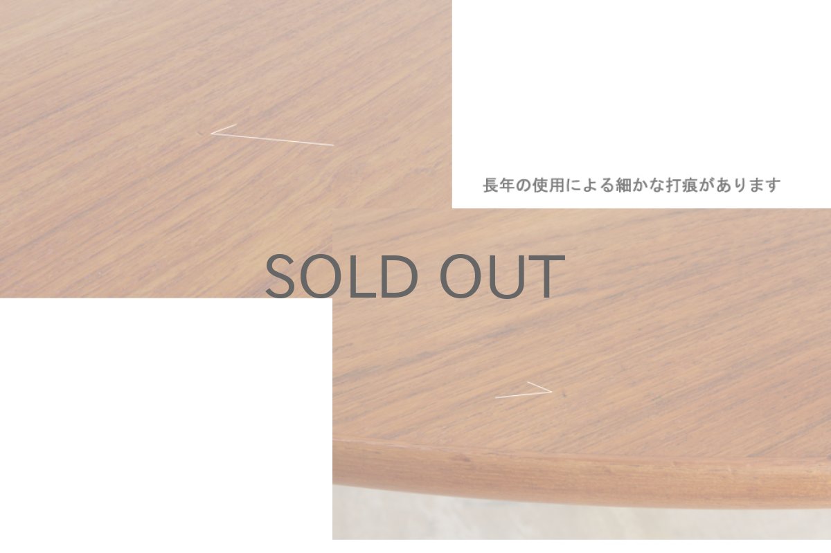 画像5: チーク トライアングル コーヒーテーブル デンマーク製 Tranekær社製 (5)