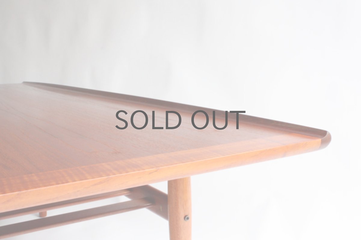 画像2: 北欧ヴィンテージ家具/Grete Jalk チーク材 コーヒーテーブル (2)