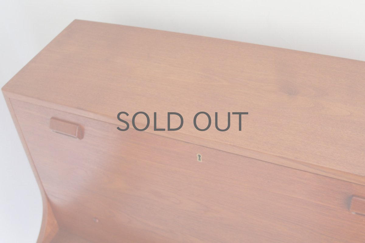 画像3: 北欧ビンテージ家具/デンマーク Borge Mogensen ボーエ モーエンセン ライティングビューロー  (3)