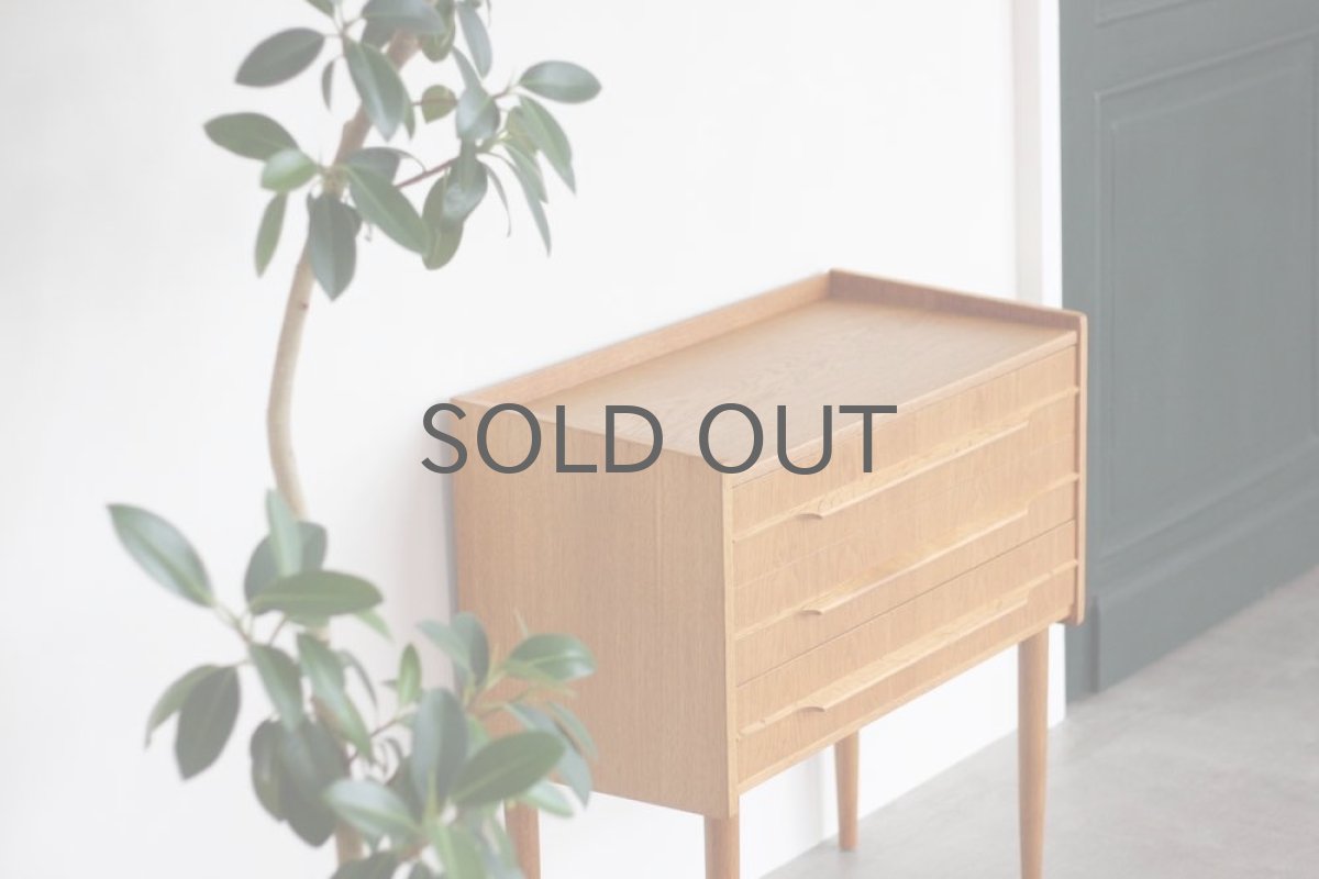 画像3: 北欧ビンテージ家具/デンマーク製/チェスト/オーク３段   (3)