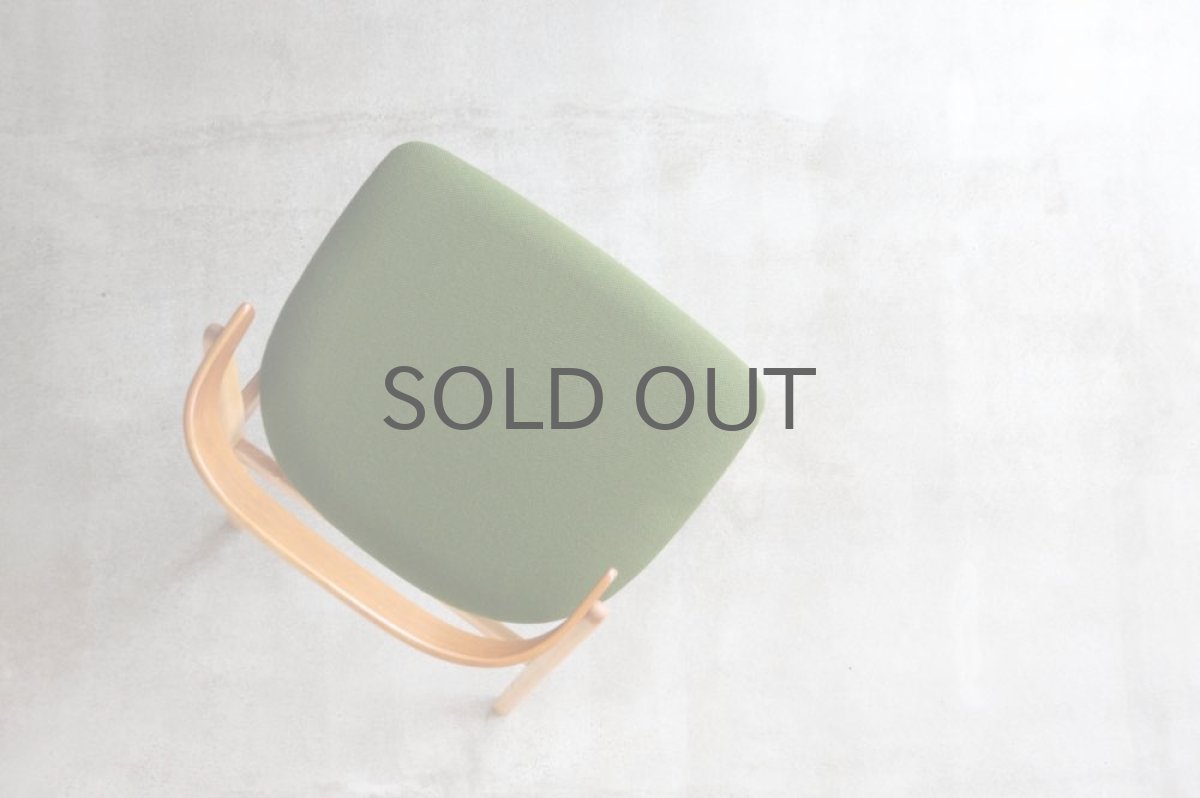 画像6: 北欧ビンテージ家具/デンマーク製/ダイニングチェア/チーク×ビーチ/グリーン (6)