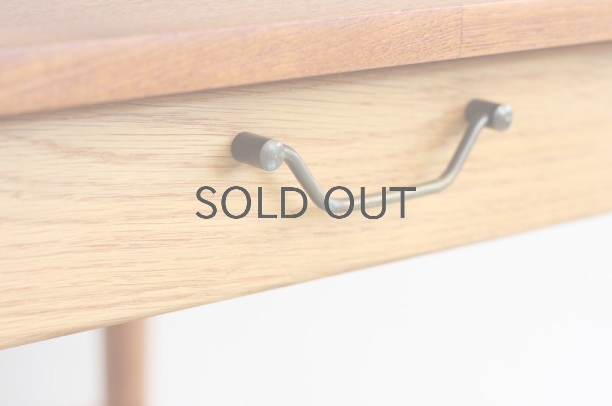 画像2: 北欧ビンテージ家具/デンマーク製/サイドテーブル/引き出し付き (2)