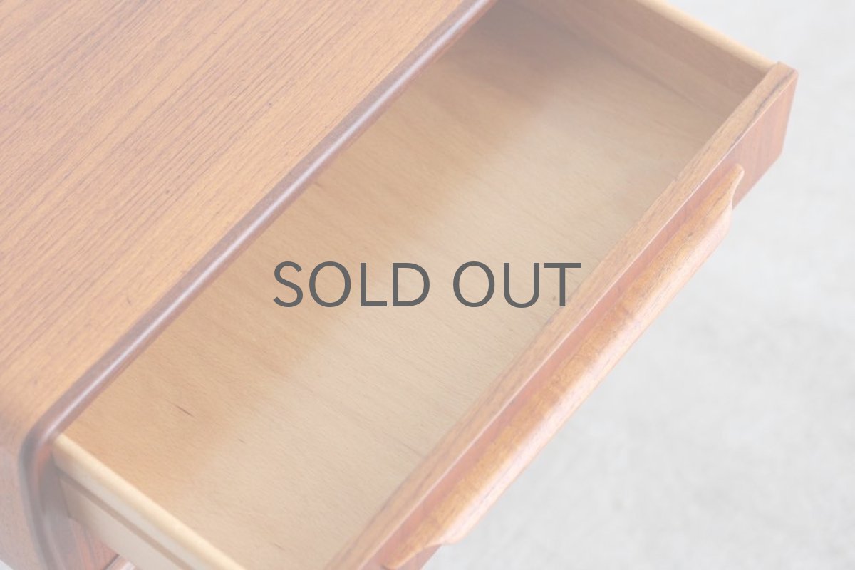 画像5: ビンテージ北欧家具／デンマーク製／Johannes Andersen ／ヨハネス・アンダーセン／スモールチェスト／チーク (5)