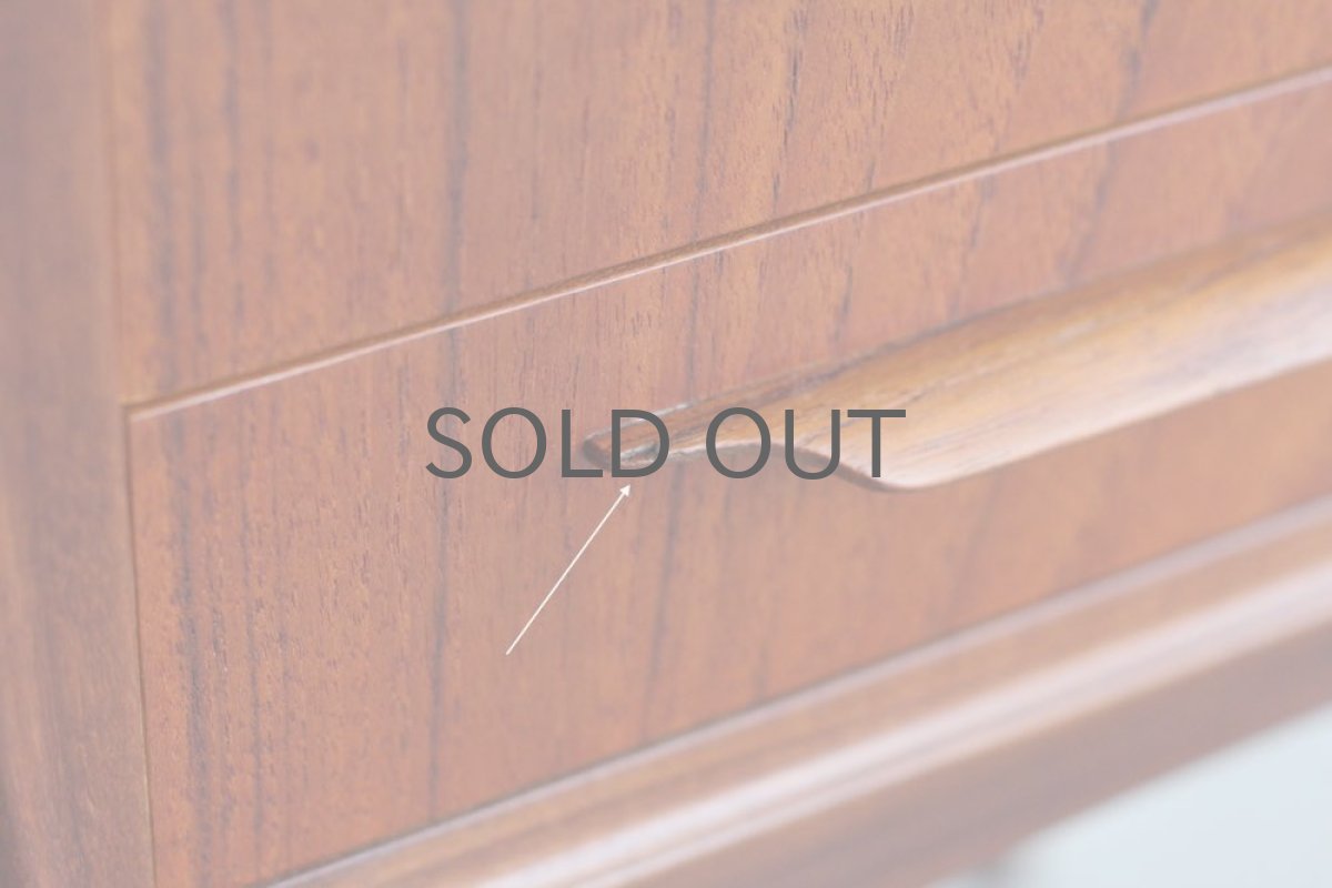 画像6: ビンテージ北欧家具／デンマーク製／Johannes Andersen ／ヨハネス・アンダーセン／スモールチェスト／チーク (6)