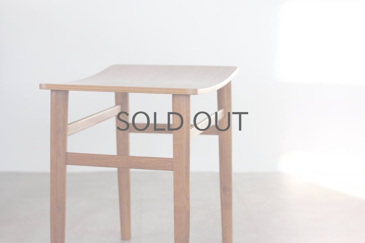 画像2: 北欧ビンテージ家具/デンマーク製 チーク&オークスツール (2)